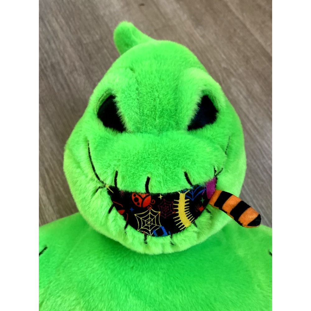 Build A Bear Disney Nightmare Christmas Neon Green Oogie Boogie Plush 16" BAB